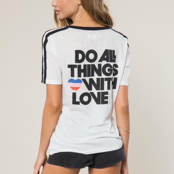 Spiritual Gangster Tops - Spiritual Gangster All Things Love Tee